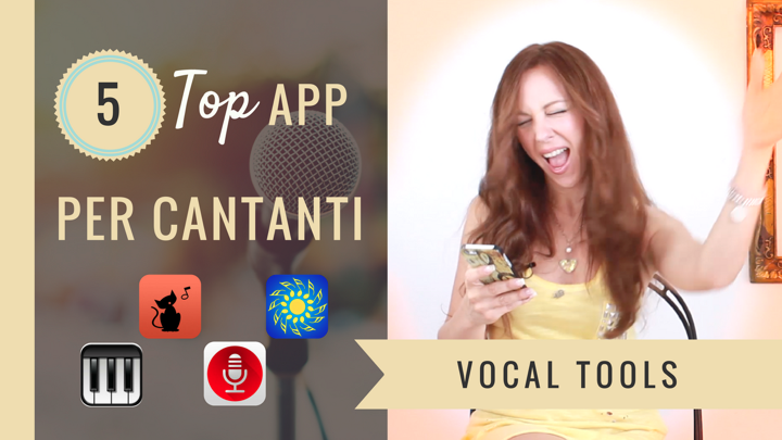la vocal coach valy elle (valeria caponnetto delleani) spiega quali sono le 5 app indispensabili per un cantante in un video tutorial di canto