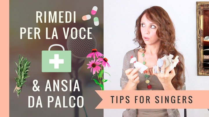 la vocal coach valy elle (valeria caponnetto delleani) spiega come curare l'ansia da palcoscenico che hanno i cantanti con rimedi naturali